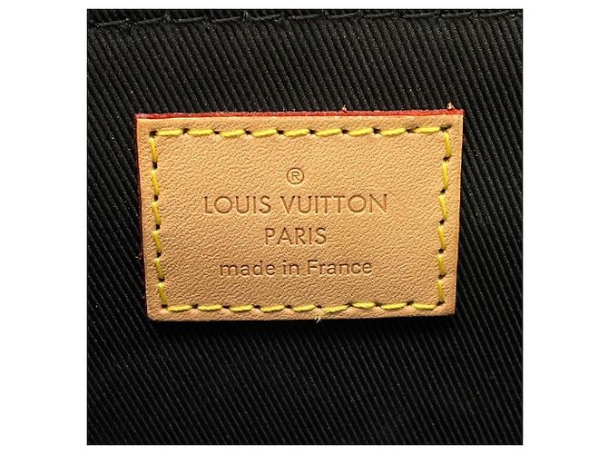 Borsa a tracolla a bauletto Louis Vuitton Damier Salt Leather Blu Damier ebene - vista 17