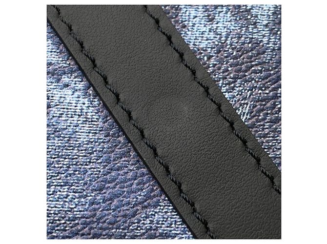 Borsa a tracolla a bauletto Louis Vuitton Damier Salt Leather Blu Damier ebene - vista 7