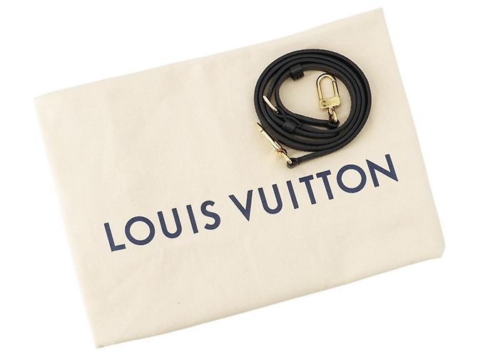 Borsa Tote Louis Vuitton Monogram Empreinte OnTheGo PM Nero Multicolore Beige - vista 14