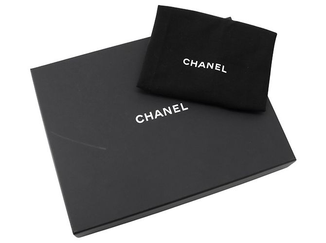 Borsa a tracolla Chanel in agnello con catena Nero - vista 14