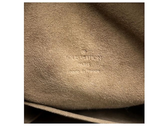 Louis Vuitton Monogram Multicolor Trouville Handtasche Schwarz Beige - Ansicht 16