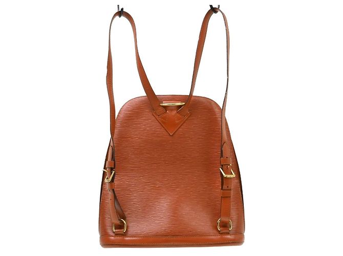 Louis Vuitton Gobelins Backpack Epi Leather Brown - view 2