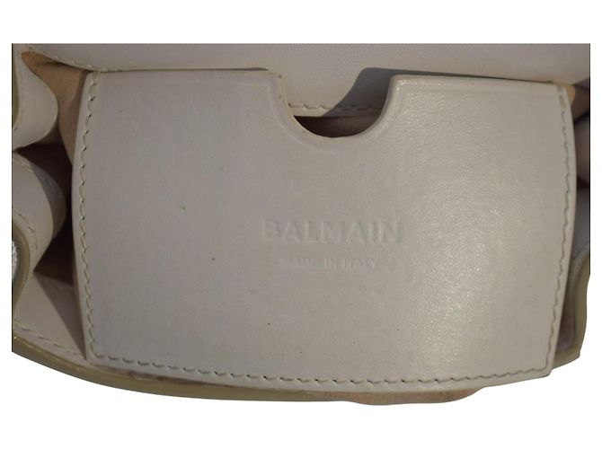 Balmain B-Buzz 23 Mini Borsa a Tracolla Oro Metallizzato Effetto Lucertola D'oro - vista 18