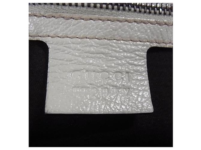 Borsa Gucci Bamboo in pelle avorio Crudo - vista 6