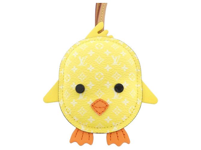 Charm de Accesorio Monogram Louis Vuitton Castaño Amarillo - vista 2