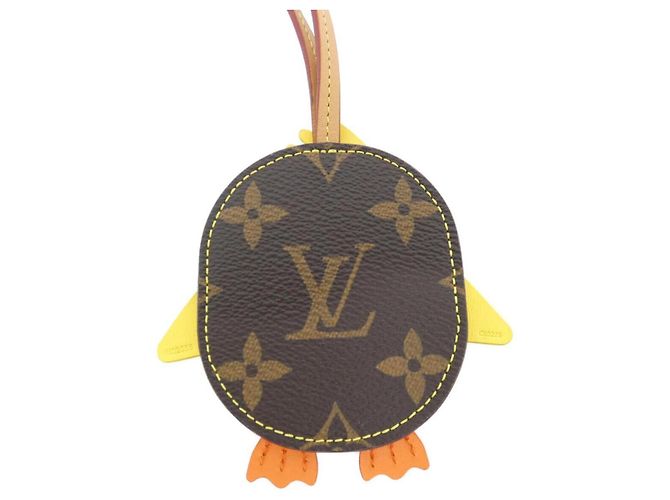 Charm de Accesorio Monogram Louis Vuitton Castaño Amarillo - vista 3