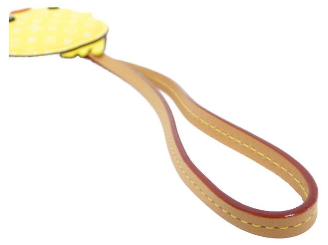 Charm de Accesorio Monogram Louis Vuitton Castaño Amarillo - vista 4