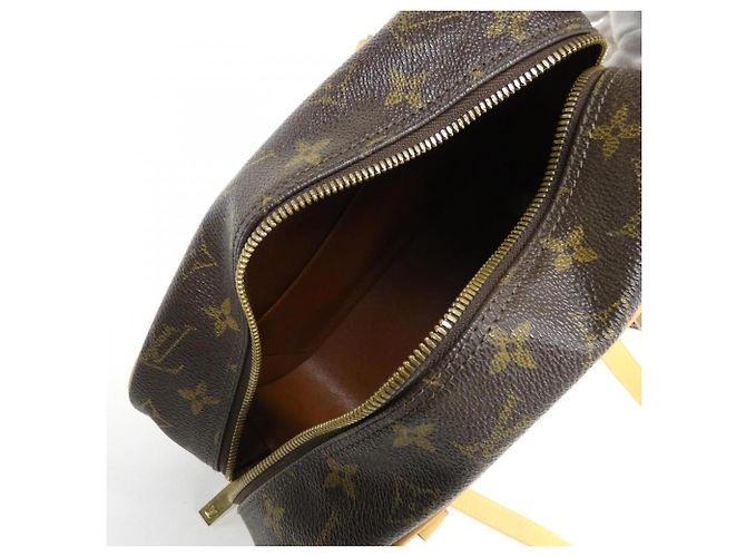 Borsa a Spalla Louis Vuitton Monogram Cite MM M51182 Marrone - vista 8