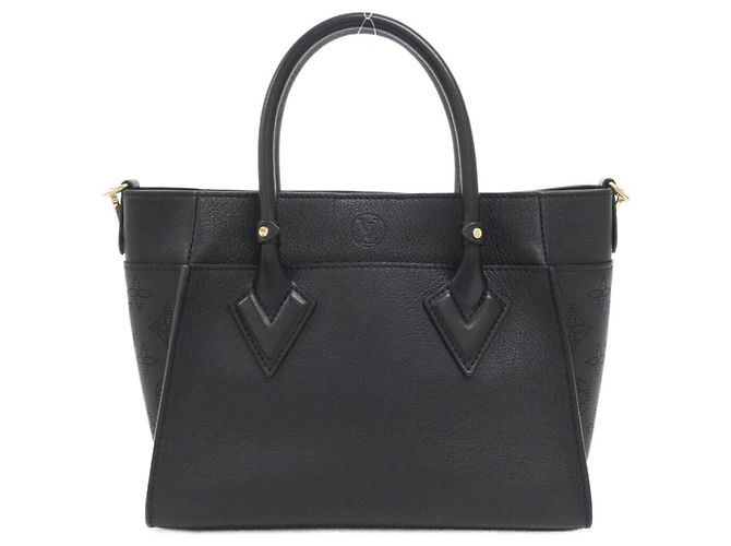 Louis Vuitton On My Side PM Handtasche Schwarz - Ansicht 2