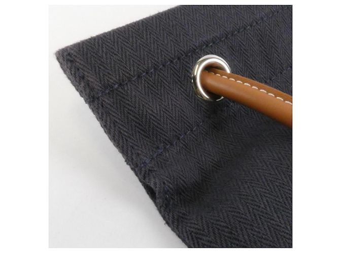 Hermès Hermes Sac Aline 068487CK Borsa a Spalla Blu D'oro - vista 5