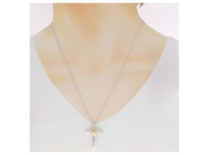 Collana Tiffany & Co. 925 750YG - vista 6