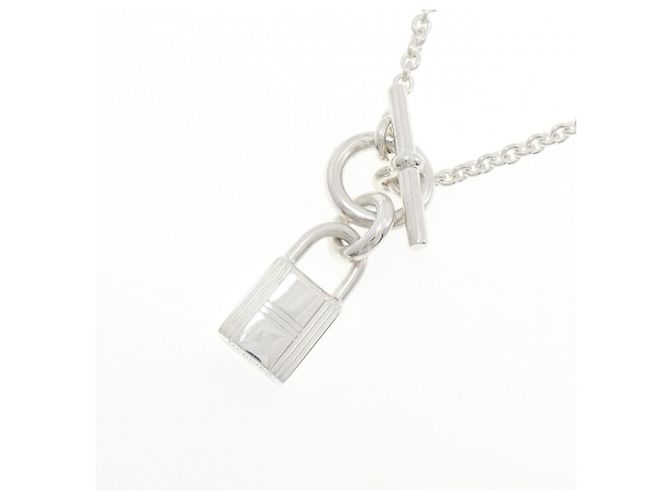 Hermès Collar Amulette Cadena Hermes Plata - vista 3
