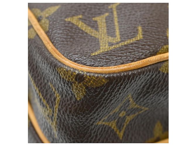 Louis Vuitton Amazone Monogram Canvas Mini Castaño - vista 7