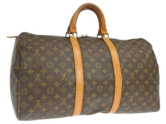 Louis Vuitton Keepall Monogram Canvas 50 Marrom - vista 2