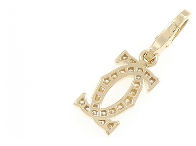 Charm 2C di Cartier in oro giallo - vista 2