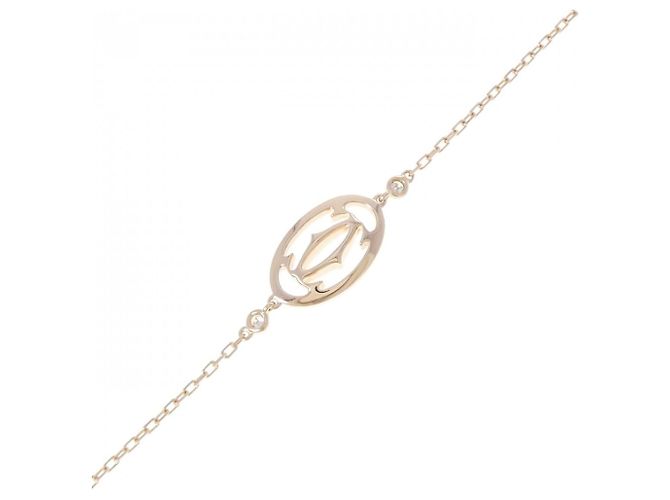 Bracciale Charm Cartier Logo Double C - vista 2
