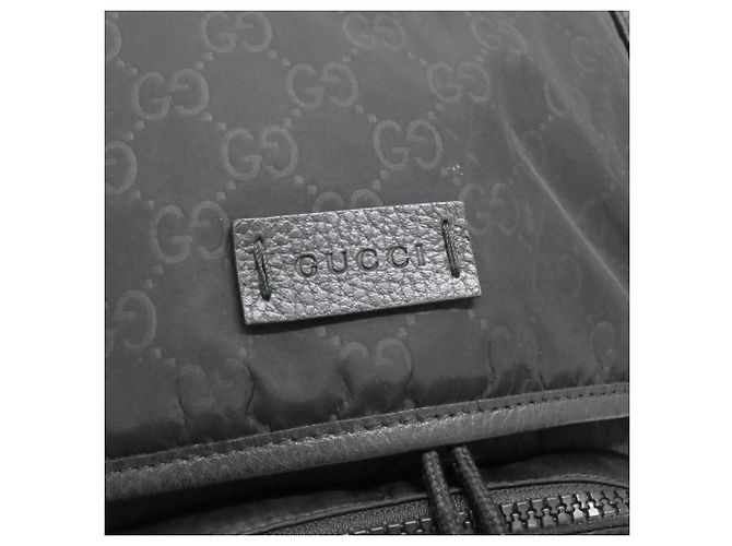 Zaino in nylon nero Gucci 510336 K28CN - vista 6