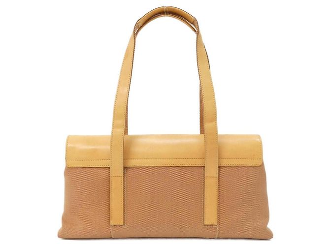 Bulgari Borsa a Spalla Bvlgari Beige e Arancione - vista 2