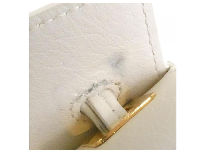 Borsa a Spalla Loewe Dice Pocket Bianco - vista 10