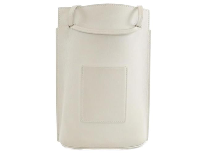 Borsa a Spalla Loewe Dice Pocket Bianco - vista 2