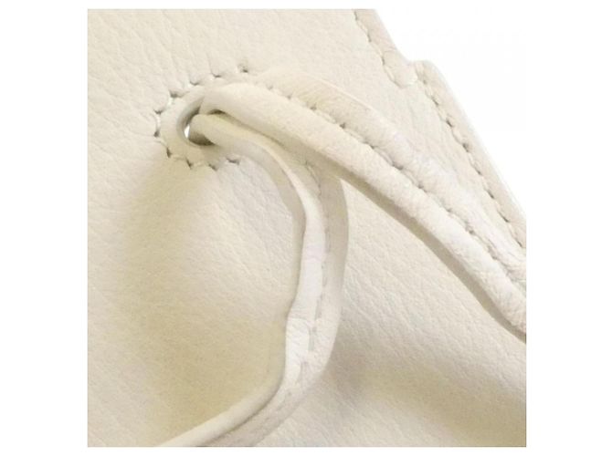 Borsa a Spalla Loewe Dice Pocket Bianco - vista 7