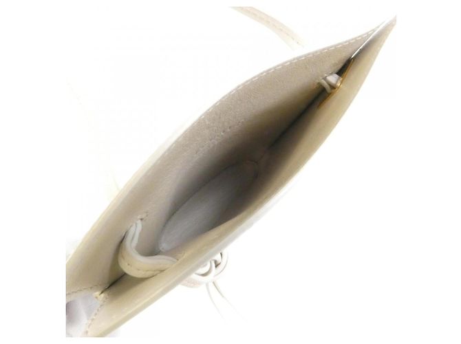Borsa a Spalla Loewe Dice Pocket Bianco - vista 9