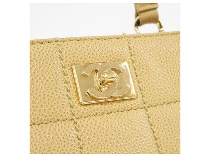 Borsa Chanel beige - vista 4