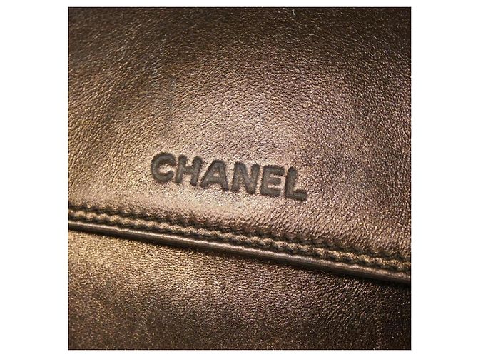 Borsa a Spalla Chanel 13144 Bronzo - vista 5