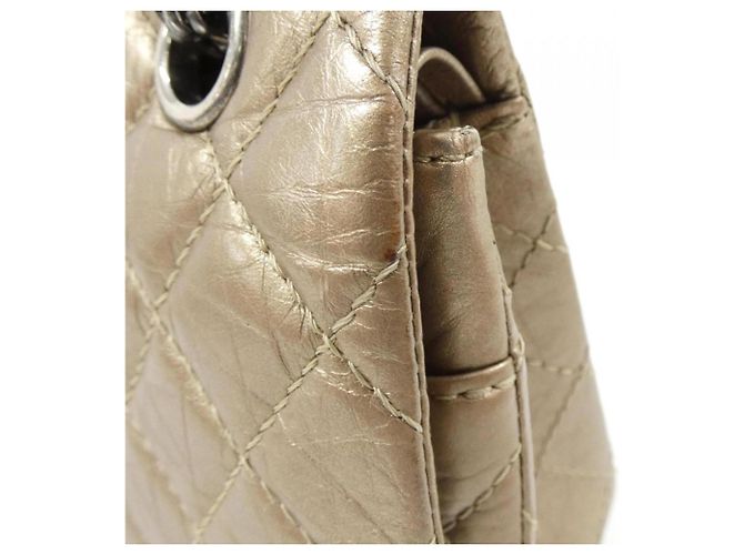 Borsa a Spalla Chanel 37586 Beige Gold D'oro - vista 4