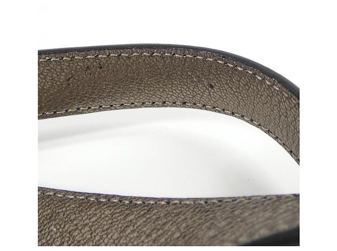 Borsa Tote Loewe Maia Beige D'oro - vista 9