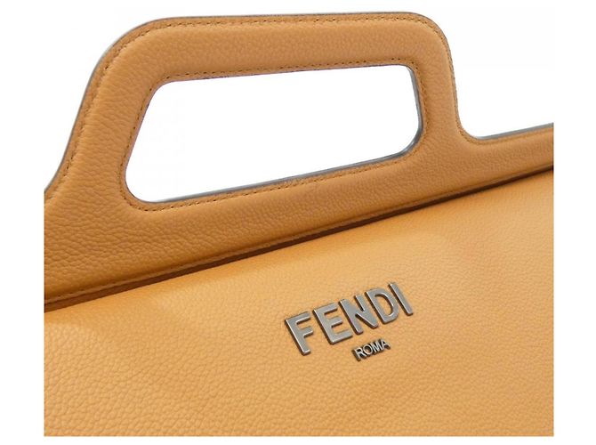 Borsa Fendi 7VA586 ALA8 Marrone - vista 7