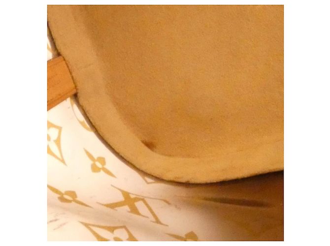 Borsa Cabas MM Monogram Ambre Louis Vuitton Marrone - vista 10