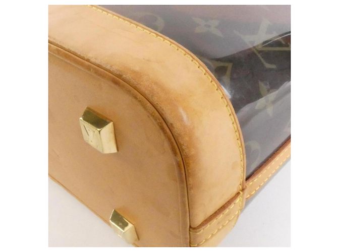 Borsa Cabas MM Monogram Ambre Louis Vuitton Marrone - vista 2