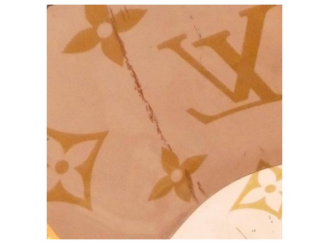 Borsa Cabas MM Monogram Ambre Louis Vuitton Marrone - vista 9