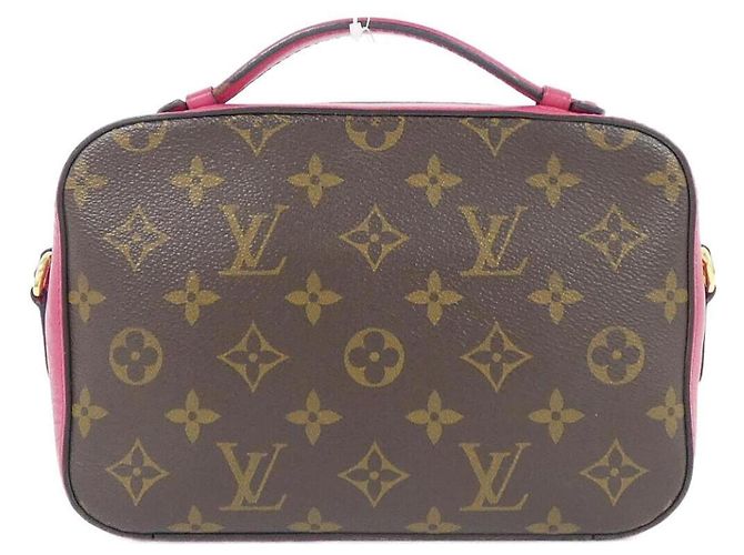 Bolso de Hombro Louis Vuitton Monogram Saint-Onge Castaño - vista 2