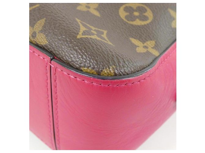 Bolso de Hombro Louis Vuitton Monogram Saint-Onge Castaño - vista 3