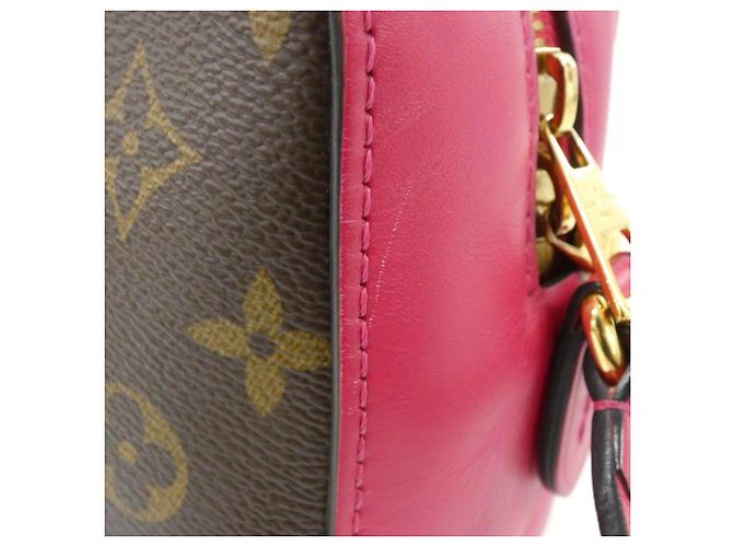 Bolso de Hombro Louis Vuitton Monogram Saint-Onge Castaño - vista 6