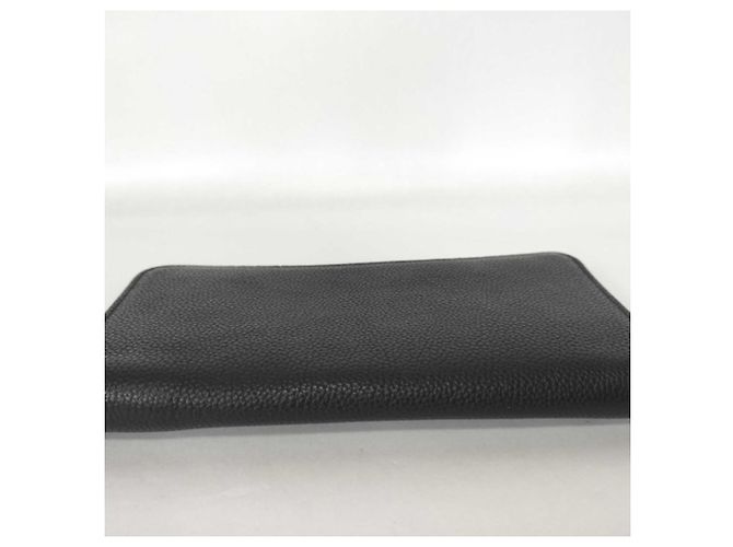 Louis Vuitton Long Wallet in Black Calf Leather - view 4