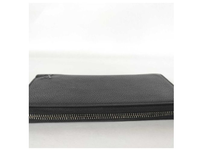 Louis Vuitton Long Wallet in Black Calf Leather - view 5