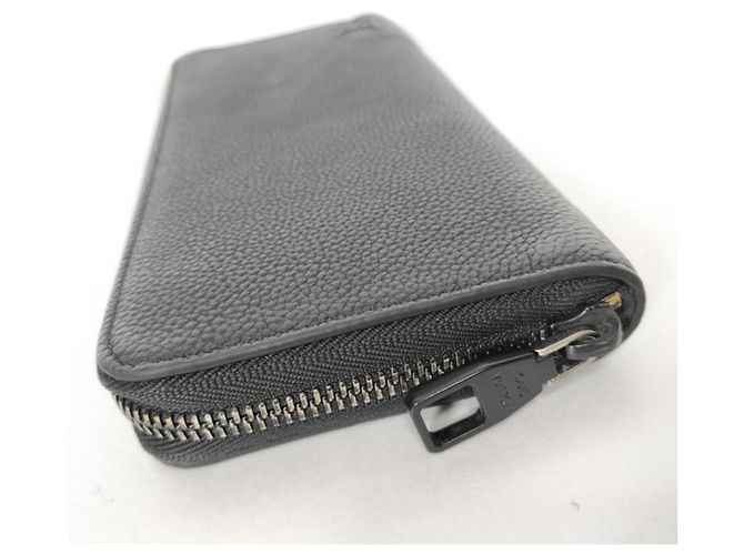 Louis Vuitton Long Wallet in Black Calf Leather - view 6