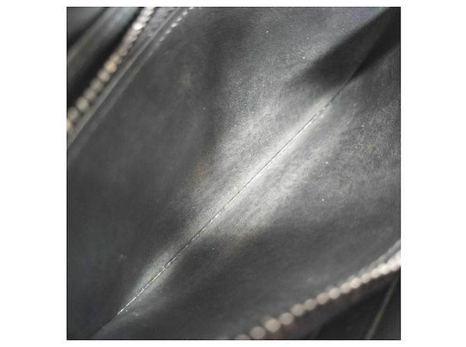 Louis Vuitton Long Wallet in Black Calf Leather - view 8
