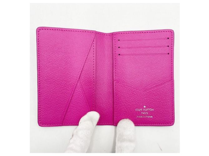 Organizer Tarjetero Louis Vuitton Pink Taigarama Rosa - vista 8