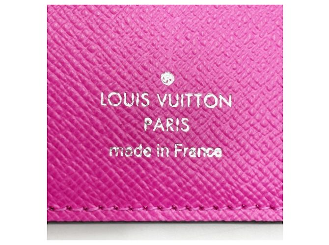 Organizer Tarjetero Louis Vuitton Pink Taigarama Rosa - vista 9