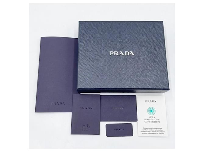 Barrette Triangle Prada 1IF154 in velluto nero - vista 6