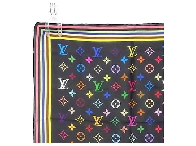 Fazzoletto Monogram Louis Vuitton Nero Multicolore - vista 2