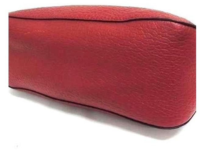 Borsa Hobo Burberry Redbury Rosso - vista 4