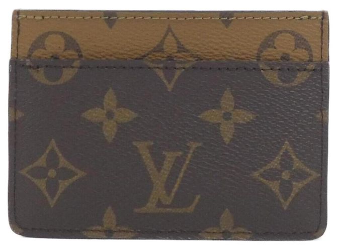 Louis Vuitton Monogram Porte Cartes Dauphine Braun - Ansicht 2