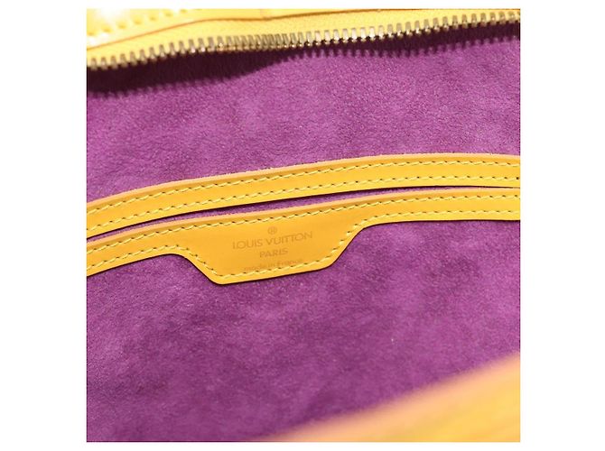 Louis Vuitton Gobelins Epi Leather Giallo - vista 6