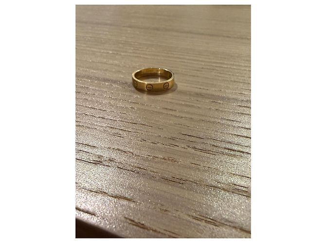 Anello Cartier Love in oro giallo D'oro - vista 2