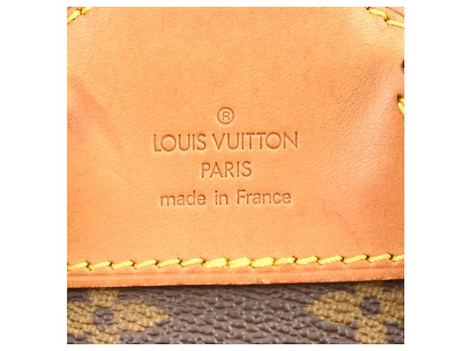 Louis Vuitton Vintage Montsouris Monogram Canvas MM Braun - Ansicht 4
